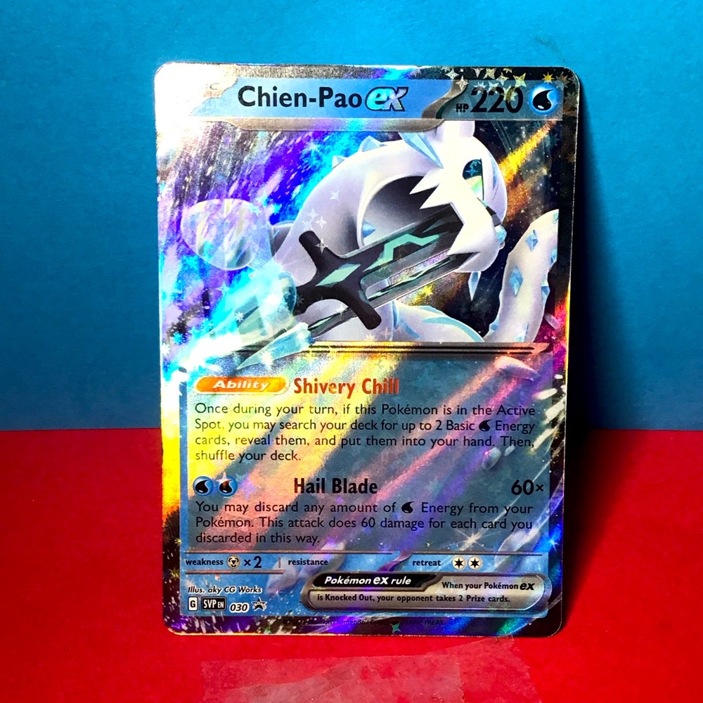2023 CHIEN- PAO EX TCG SVP030 SCARLET AND VIOLET BLACK STAR PROMO